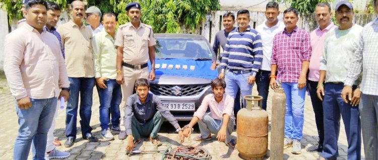 दुर्ग-भिलाई के 3 ATM लूटने वाले 2 लूटेरे हरियाणा से गिरफ्तार