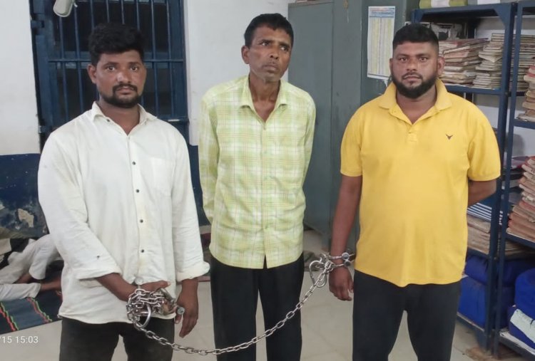 भेड़ चोर गिरोह के 3 सदस्य गिरफ्तार, इंडिका कार भी जब्त