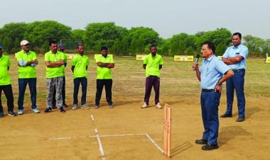 कार्यों में दक्षता के साथ-साथ स्वस्थ्य जीवन के लिए खेलकूद जरूरी-मुकुल श्रीवास्तव