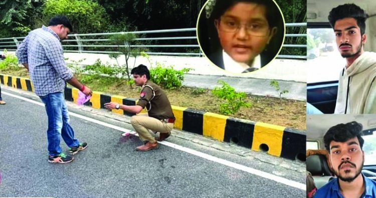 एडिशनल SP की एक लौते 8 वर्षीय पुत्र को सपा नेता के रईशजादे बेटे की तेज रफ्तार कार ने दौंद डाला, बच्चा 15 फीट उछला फिर मौके पर ही मौत