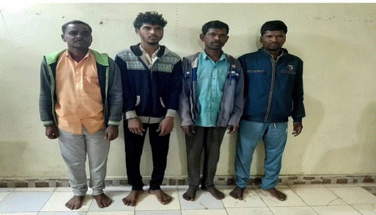 आईईडी ब्लास्ट कर BSF जवान की जान लेने वाले 4 नक्सली गिरफ्तार