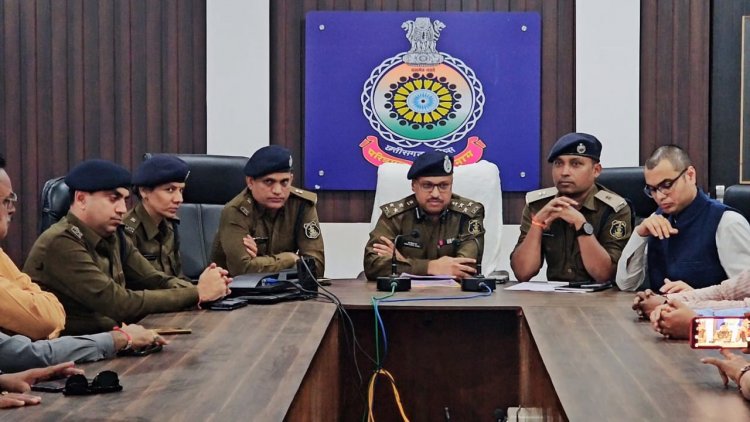 दुर्ग पुलिस ने पेश किया अपना वार्षिक रिपोर्ट, अपराधों में 12% की आई कमी