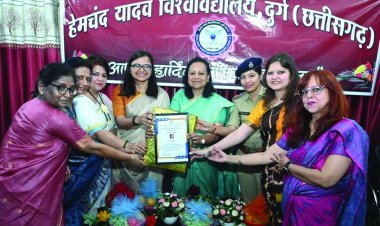 डॉ. सोनाली चक्रवर्ती हुई सम्मानित