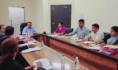 IG रामगोपाल गर्ग ने अभियोजन अधिकारियो के साथ की बैठक