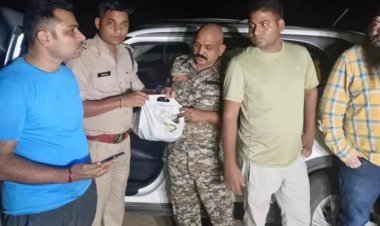 चेकिंग के दौरान क्रेटा कार से मिला 18.48 लाख कैश, पुलिस ने तीन लोगों को किया गिरफ्तार