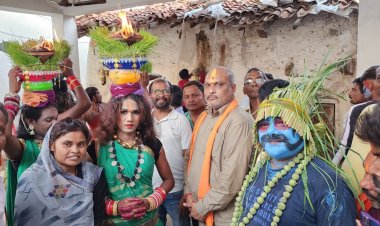 अक्ती ज्वारा, पुतरा, पुतरी विवाह कार्यक्रम में शामिल हुए विधायक ललित चंद्राकर