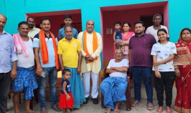 विधायक ललित चंद्राकर ने ली सारठ विधानसभा क्षेत्र तीनों मंडल पालाजोरी, पथरडाह सारठ की कोर कमेटी की बैठक
