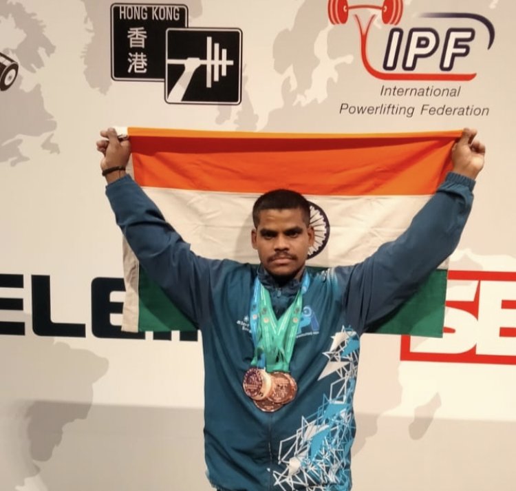 एशियन पॉवर लिफ़्टिंग चैंपियनशिप: भिलाई के भागवत राव ने भारत को दिलाया कांस्य पदक
