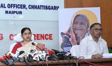 मुख्य निर्वाचन पदाधिकारी ने ली प्रेस कांफ्रेंस