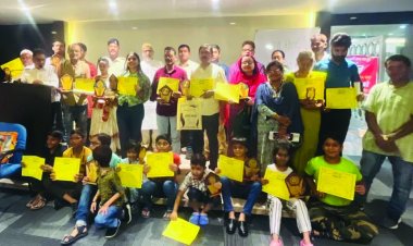 ओपन माईक स्पर्धा में बच्चों ने दिए "धरती बचाओ- जीवन बचाओ- पर्यावरण बचाओ" का सन्देश 