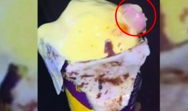 आइसक्रीम कोन में मिली इंसानी उंगली, आइसक्रीम कंपनी के खिलाफ मामला दर्ज