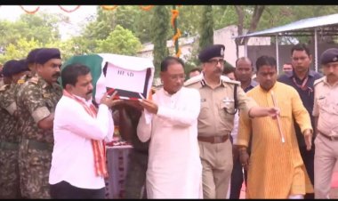 शहीद जवान को मुख्यमंत्री ने दी श्रद्धांजलि