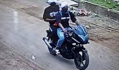 कोयला कारोबारी के ऑफिस में फायरिंग, बाइक में दिखे दो संदिग्ध