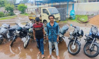 चोरी की बाइक बेचने तलाश रहा था ग्राहक, पहुंच गया पुलिस