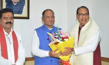 CM विष्णुदेव साय ने मंत्री शिवराज सिंह चौहान से की मुलाकात