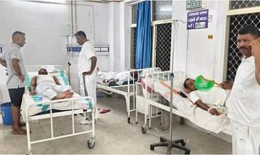 पुलिस कैंप में खाना खाते ही 200 प्रशिक्षु बीमार, अफरातफरी का माहौल