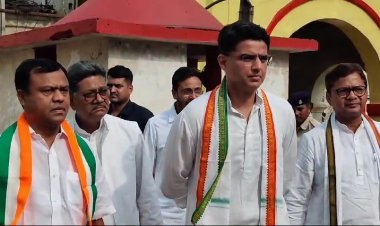 VIDEO: विधायक देवेंद्र यादव से मुलाकात करने जेल पहुंचे सचिन पायलट