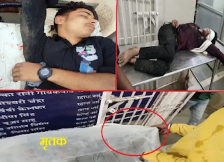 ट्रेलर में जा घुसी बाइक, एक की मौत, 2 गंभीर, भिलाई से रायपुर लौट रहे थे तीन दोस्त