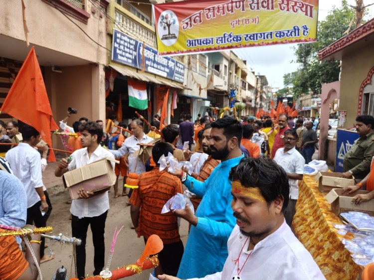 हर-हर महादेव के जयकारों से गूंज उठा गंजपारा