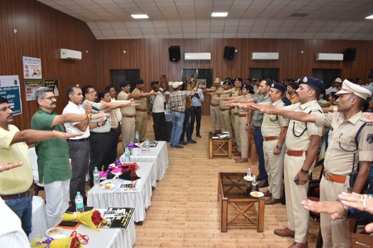 एक युद्ध नशे के विरूद्ध संलल्प जागरूकता अभियान कार्यक्रम का आयोजन