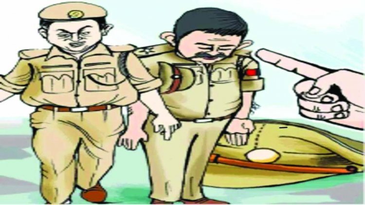 आपस में भीड़े दो ASI और आरक्षक, पुलिस अधीक्षक ने तीनों को किया सस्पेंड