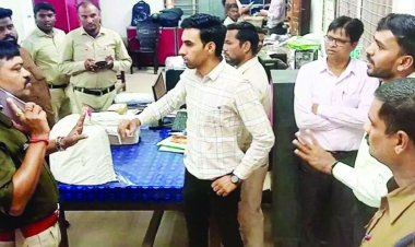 थाने के बलग में स्थित इस डाकघर में गैस कटर से तिजोरी काट 6.68 लाख रुपए की डकैती