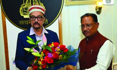 मुख्यमंत्री विष्णुदेव साय को राज्यपाल ने दी जन्मदिन की बधाई