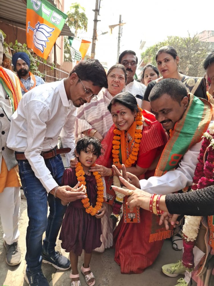 सर्व भवंतु सुखिनः के मूल मंत्र पर भाजपा कार्य करती है - अलका बाघमार