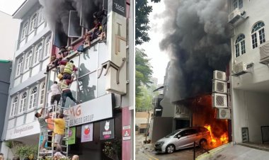 जब देवदूत बनकर आए 18 भारतीय, स्कूल में लगी थी आग, जान पर खेलकर बच्चों को बचाया, सिंगापुर सरकार ने किया सम्मान, देखें VIDEO