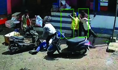 रायपुर में दिनदहाड़े चाकू गोदकर हत्या, देखें VIDEO