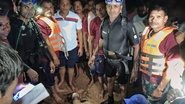 नेवई के डैम में डूबने से किशोर की मौत, SDRF की टीम ने शव को निकाला बाहर