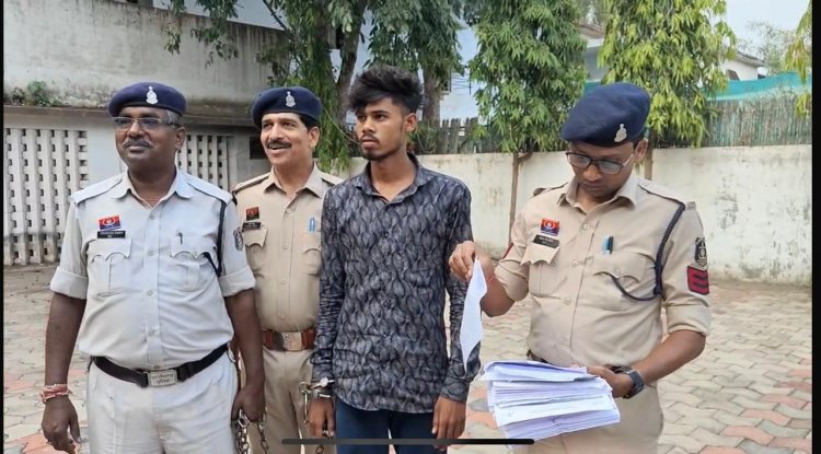 गांजा बेचते युवक पकड़ा गया, पुलगांव पुलिस ने की कार्रवाई