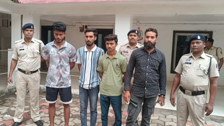 बैंक खातों में सायबर फ्रॉड का अवैध लेन-देन, 6 आरोपी गिरफ्तार