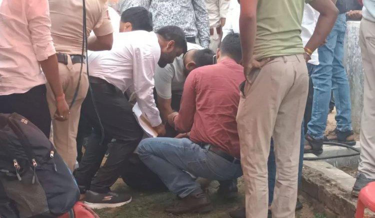 समाधान शिविर के दौरान करंट लगने से एक युवक की मौत