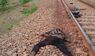 मजदूरी मांगने वाले ठेकेदार के गुर्गों ने की मारपीट, डर के मारे भाग गए सभी मजदूर, 25 किमी चलने के बाद पटरी पर बैठे थे कि ऊपर से गुजर गई ट्रेन