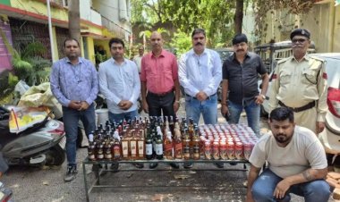 आबकारी विभाग ने जब्त की 1.59 लाख रुपए की अवैध शराब, एक गिरफ्तार