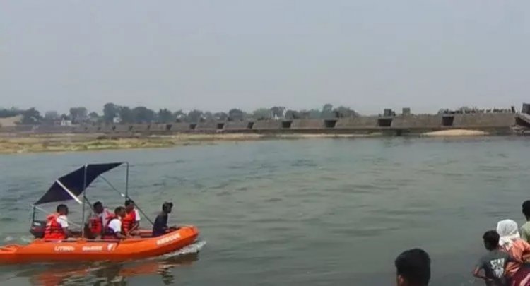 एनीकट में डूबने से युवक की मौत, तलाश जारी