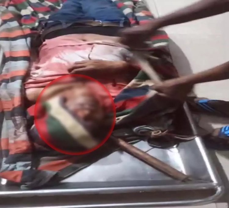 संपत्ति विवाद में छोटे भाई ने बड़े भाई की टंगिया मारकर बेरहमी से कर दी हत्या