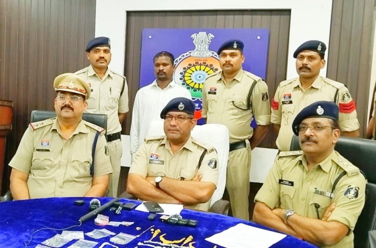 सोने चांदी के जेवरात एवं नगदी सहित 600000 रुपए की चोरी का खुलासा, साढू भाई निकला चोर