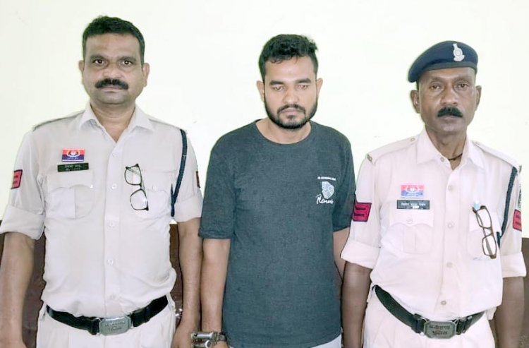 दुर्ग जिले में डिजिटल अरेस्ट करने के नाम पर 49 लाख रुपए का ठगी करने वाला आरोपी राजस्थान में पकड़ा गया