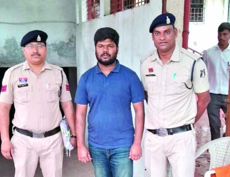 हाॅस्पिटल प्रोजेक्ट में डायरेक्टर का पद देने के नाम पर 60 लाख रुपए ठगी का आरोपी हैदराबाद में पकड़ा गया