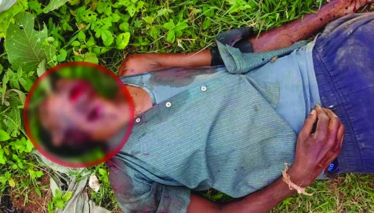 कुल्हाड़ी से गला रेतकर की युवक की हत्या, दोस्त गिरफ्तार