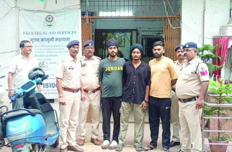 अपहरण कर युवक के साथ मारपीट, तीन आरोपी गिरफ्तार