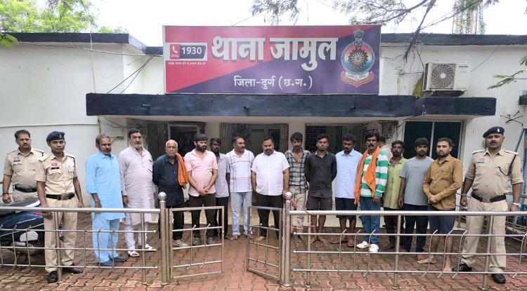 वारंटियों के खिलाफ दुर्ग पुलिस ने चलाया विशेष अभियान, 10 वर्ष पुराने वारंटी गिरफ्तार