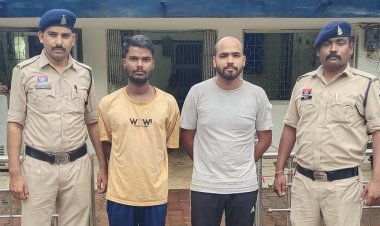 घर में लगे सीसीटीवी कैमरा चुराने वाले दो आरोपी गिरफ्तार 