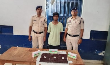 ब्राउन शुगर और नशीली टेबलेट बेचने वाला युवक पकड़ा गया