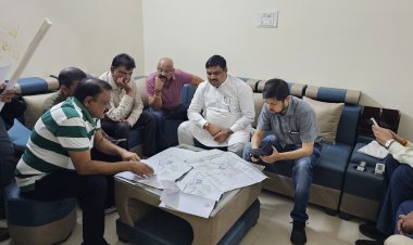 रविशंकर स्टेडियम को विकसित करने बीसीसीआई की टीम पहुंची दुर्ग