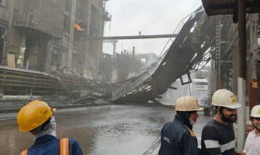 भिलाई इस्पात संयंत्र में हादसा, 25 मीटर ऊंचाई से गिरा कोल टावर का गैलरी