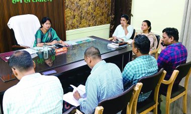 महापौर अलका बाघमार ने इंजीनियरों को सौंपी नई जिम्मेदारी