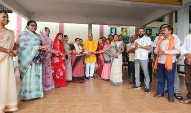 गुरुपूर्णिमा पर उतई और पुरई में उत्सव का माहौल, विधायक ललित चन्द्राकर हुए शामिल